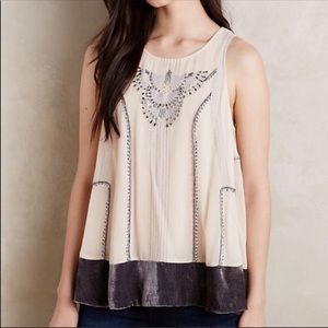 Moulinette Soeurs Velvet Beaded swing tank.
